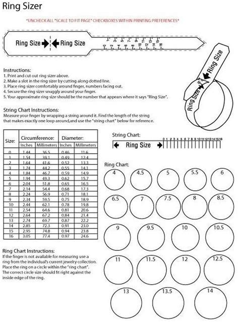 printable ring size uk